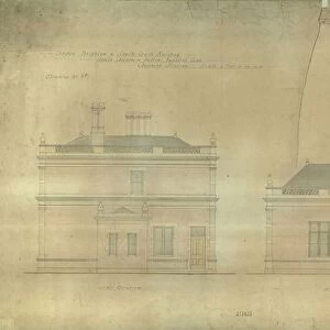 Lbscr Dulwich Station Side Elevations [1867]