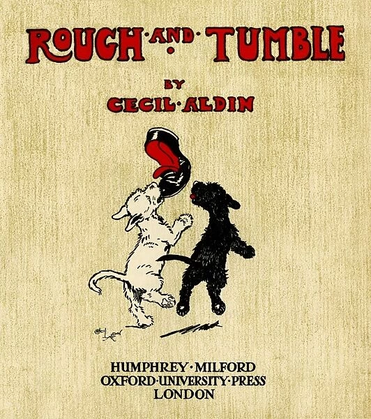 Title page design by Cecil Aldin, Rough and Tumble