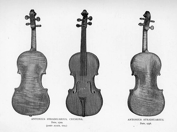 Violins by Stradivarius