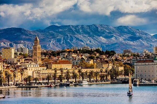 View of Trogir, Croatia, Europe