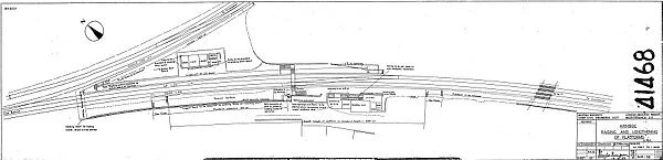 B. R. London Midland Region - Arnside Station - Raising and Lengthening of Platforms [1956]