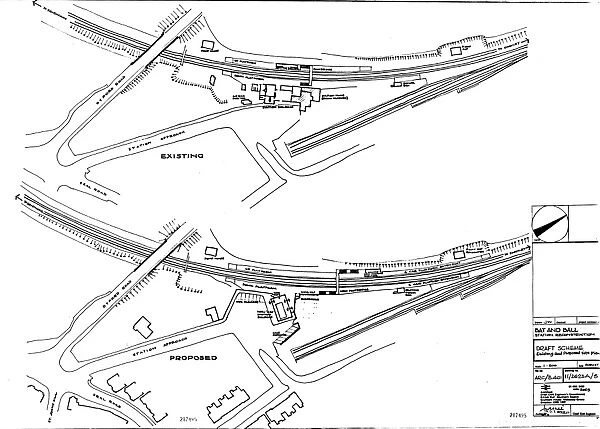 B14 - Bat and Ball - Existing and Proposed Site Plans