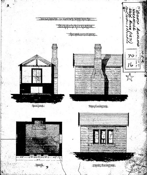 Bishop Auckland - Weighbridge to Goods Warehouse [1871]