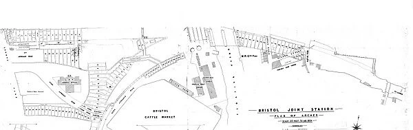 Bristol Joint Station - Plan of Arches (N. D. )