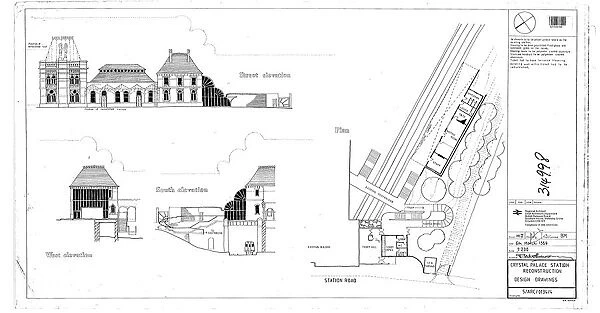 Crystal Palace Station Reconstruction - Design Drawings [1984]