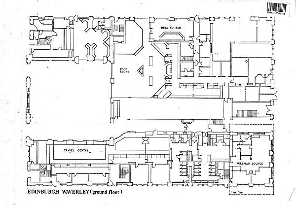 Edinburgh Waverley - Ground floor Plan