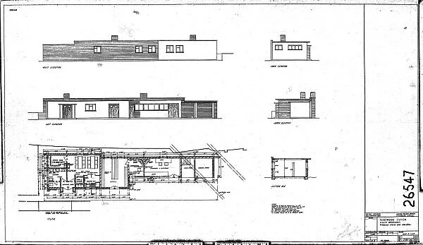 Fleetwood Station - Proposed Stores and Amenities [1953]