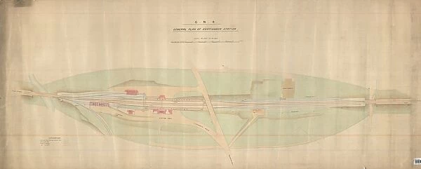 General Plan of Huntingdon Station