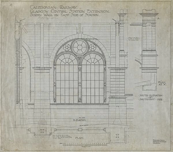 Glasgow Central Station Extension. Caledonian Railway [N. D]
