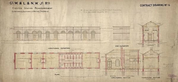 Great Western and London and North Western Joint Railways. Chester Station Rearrangement [1889]