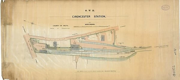 GWR Cirencester Station - Survey [N. D]