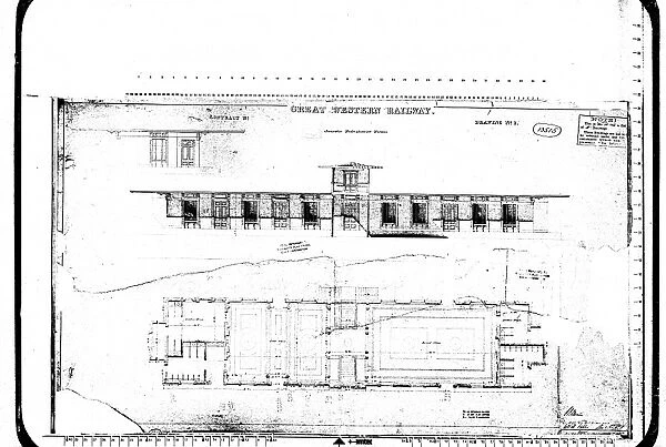 GWR Swindon Refreshment Rooms Drawing No. 1