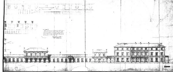 Hull Station Drawing No. 2 Elevation - Part 2 [1847]