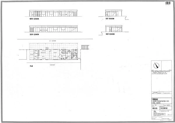 Kidbrooke Station Reconstruction Final Scheme [1970]