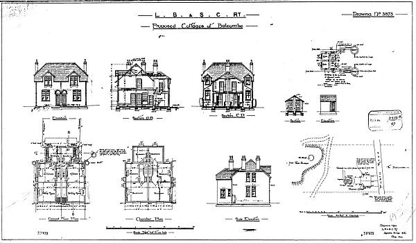 L. B. &. S. C. Railway, Proposed Cottages at Balcombe [1900]