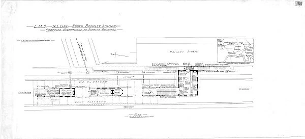 L. M.s North London Line - South Bromley Station Proposed Alterations to Station Buildings [N. D]