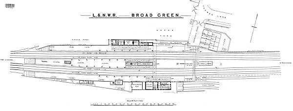 L & N. W. R Broad Green Plan [N. D]
