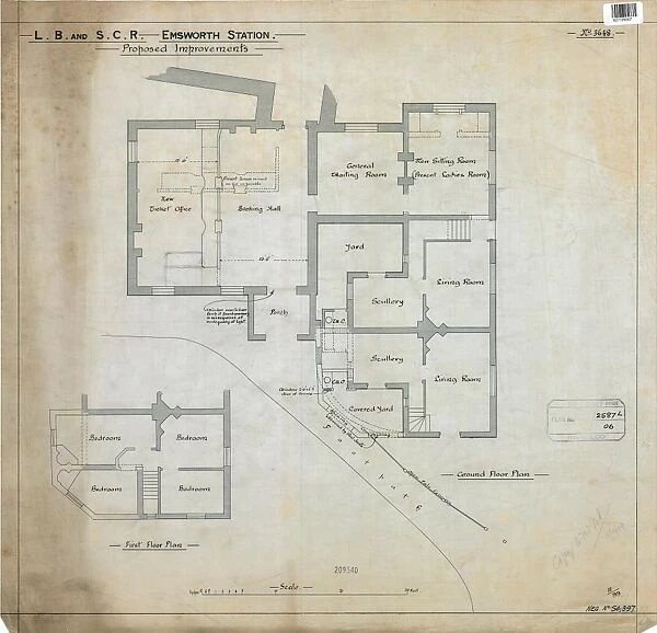 LB & SCR Emsworth Station - Proposed Improvements [1899]