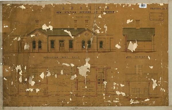 LB&SCR New Station offices at Sydenham [1875]