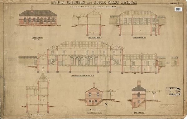 LB&SCR Tunbridge Wells Station [1865]