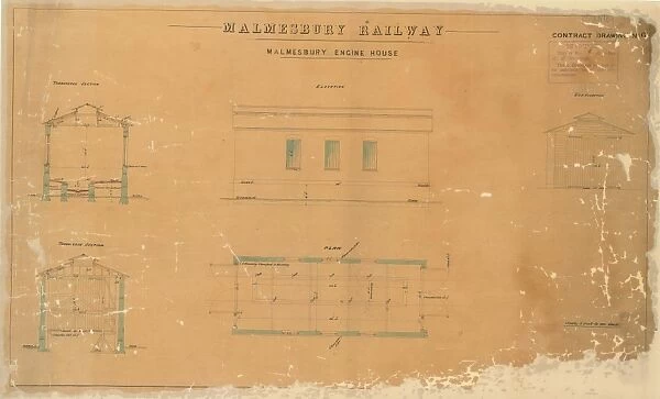 Malmesbury Railway - Malmesbury Engine House [N. D]