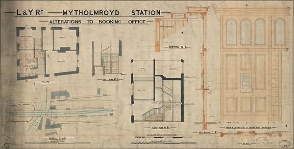 Mytholmroyd Station- alterations to booking office