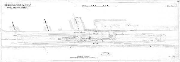 North London Railway - South Bromley Station General Plan [N. D]