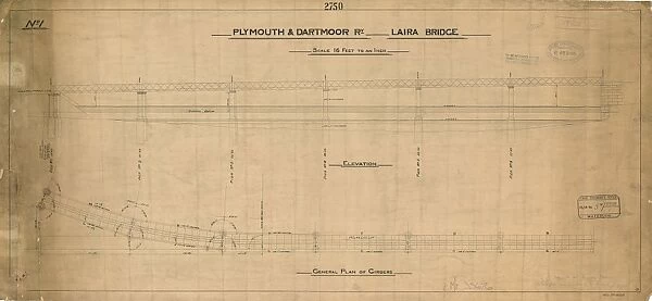 Plymouth & Dartmoor Railway Laira Bridge Girders [1904]