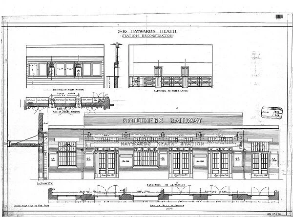 S. R. Haywards Heath Station Reconstruction [c1931]