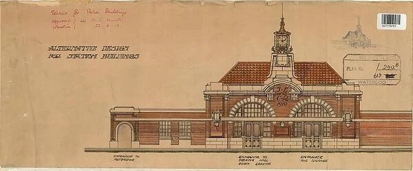 SE & CR Tunbridge Wells Station Alternative Design [1910]