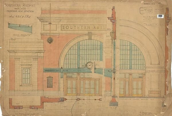 Southern Railway - Margate Proposed New Station [c1925]