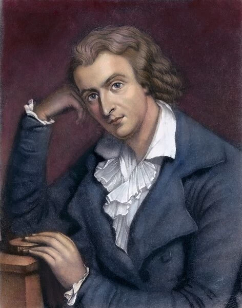 FRIEDRICH SCHILLER (1759-1805). Johann Christoph Friedrich von Schiller. German poet
