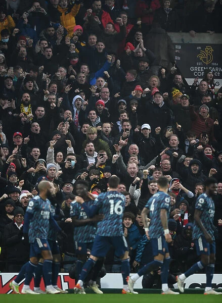 Arsenal Fans Euphoria: First Goal vs. Norwich City in Premier League