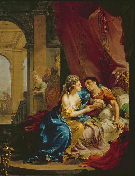 Anthony and Cleopatra, 1774 (oil on canvas)
