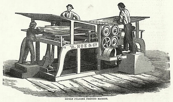 Double Cylinder Printing Machine (engraving)