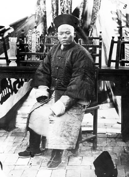 General Ching, 1860 (b  /  w photo)