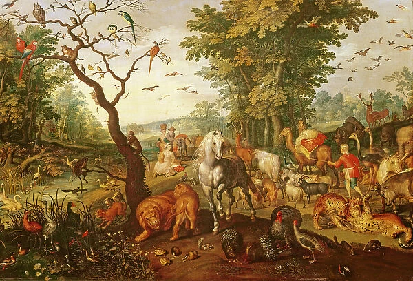 Noahs Ark, after 1613 (oil on canvas)