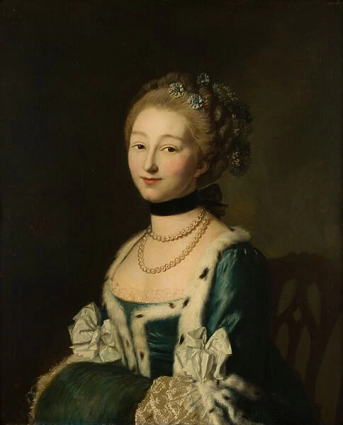 Portrait of Elizabeth, Lady Bridgeman, afterwards Lady Bradford (1735-1806), c. 1755-93 (oil on canvas)