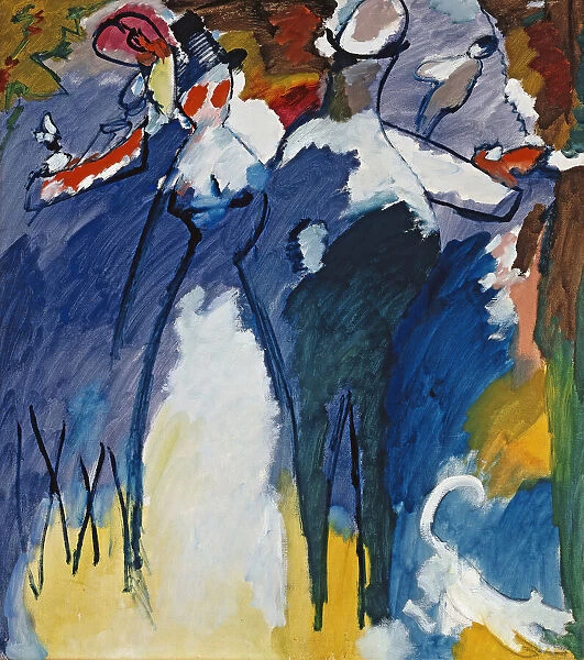 Impression VI (Sunday), 1911. Creator: Kandinsky, Wassily Vasilyevich (1866-1944)