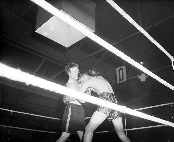 Ellman Staff Photographer Boxing Jack Baker v Rocco King Jack
