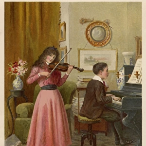 Children Play Duet
