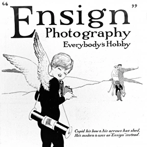 Ensign photography advertisement