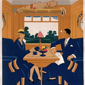 Nord Wagons-Lits poster