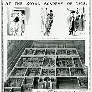 At the Royal Academy exhibition of 1913