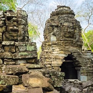 Banteay Chhmar, Ankorian-era temple ruins, Banteay Meanchey Province, Cambodia, Indochina