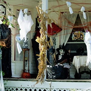 Halloween house decorations