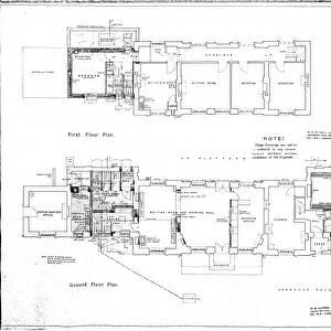Abergavenny Monmouth Road Station Floor Plan [1956]
