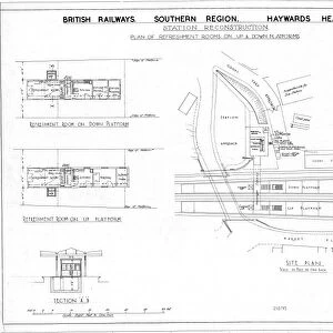 British Railways Southern Region - Haywards Heath Station Reconstruction [N. D]