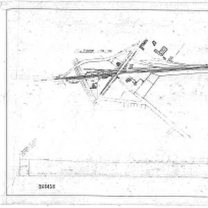 British Railways Southern Region - Reconstruction of Marshalling Yards Feltham Track Layout [c1954]