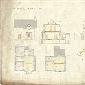 Drawing for Station Masters House Burley [ND]